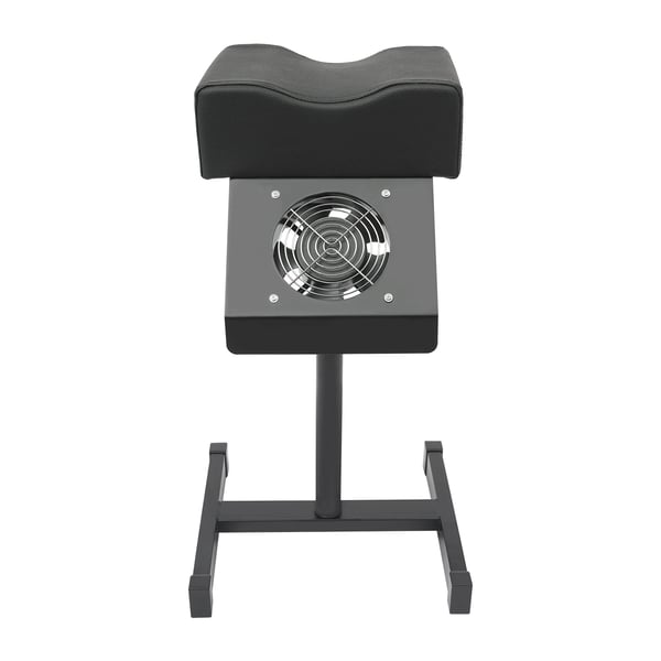 Pedicure Stol, Justerbar Højde, Holdbart Design,sort