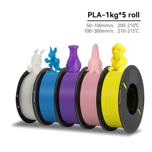 3D-tulostimen filamentti, nopea, tarkkuustulostus, 5kg PLA Mix C