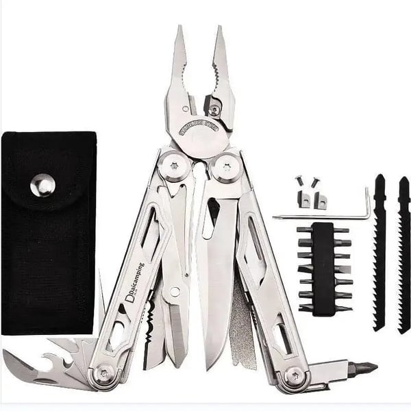 Multiverktyg, Ergonomisk Design, Mångsidiga Funktioner,DL30 Silver