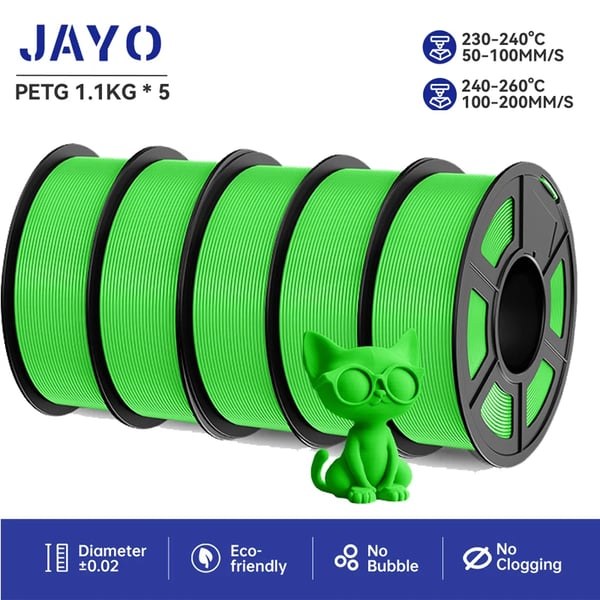 3D-printer filament, PETG, ingen bobler,PETG GN-5.5KG