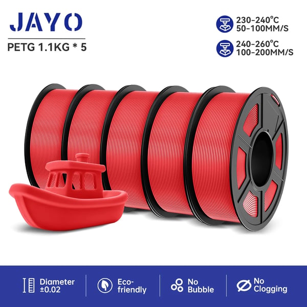 3D-tulostimen filamentti, PETG-materiaali, 5,5 kg kela,PETG CR-5.5KG