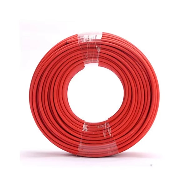 Aurinkosähkökaapeli, tinattu kupari, kestävä eristys,30M, Vain punainen, 10 AWG