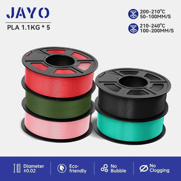 3D-skrivarfilament, PLA-material, hög hållbarhet, PLA-MIX03-5.5KG