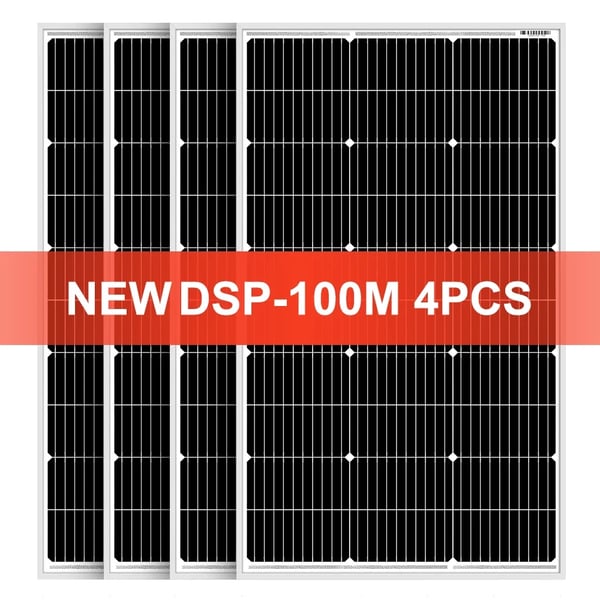 Solpanelset, 400W utgång, hållbar och vattentät design,400w