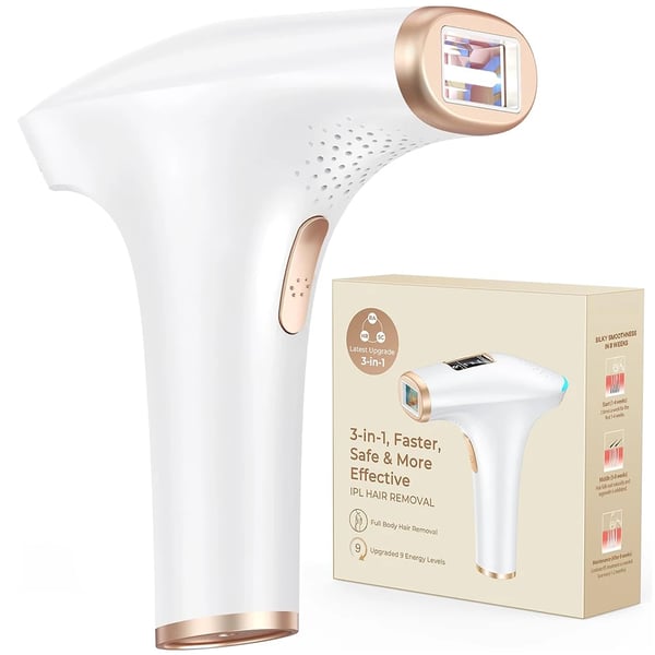 Epilator, Painless Hair Removal, Acne Treatment, EU Plug, AI01 PRO