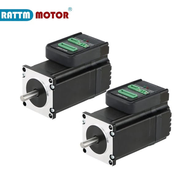 Nema23 Closed Loop Integrated Stepper Motor, 2N.m Holding Torque, 6A Peak Current, 2 Pieces a Lot