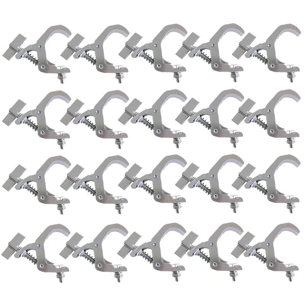 Stage Light Hooks, Hållbara i Aluminium, CE Certifierade,Silver