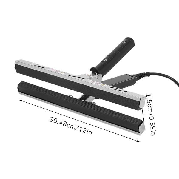 Förseglingsmaskin, Justerbar Temperatur, Hållbar Konstruktion,Silver