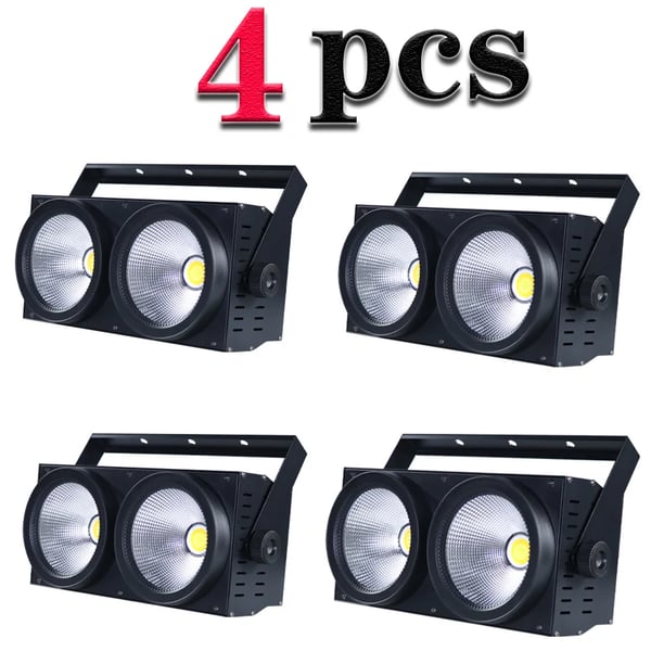 DMX-lavavalo, 220W teho, useita toimintatiloja,EU Plug-a, 4PCS