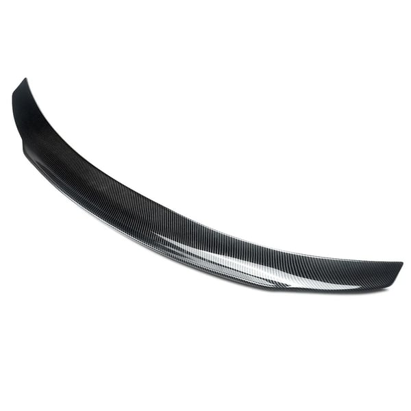 Bakspoiler, kolfiberlook, PSM-stil, ABS-material,kolfiberutseende