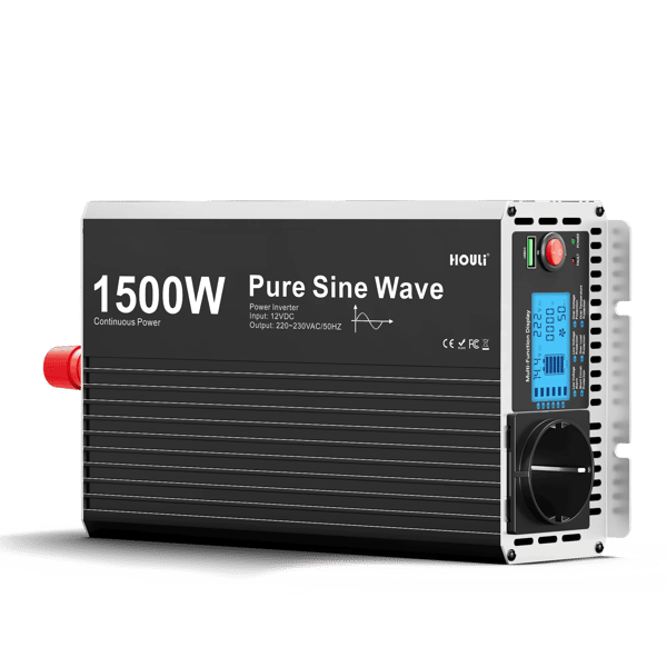 DC/AC Muunnin, Puhtaan Sinimuotoisen Aallon Ulostulo, Kauko-ohjaus,huipputeho 3000W, Eurooppa, 12V, 220V