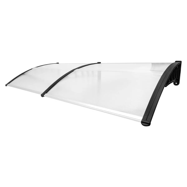 Kappe, til hoveddøren, Holdbar polycarbonat konstruktion, Vejrbeskyttelse, Klar