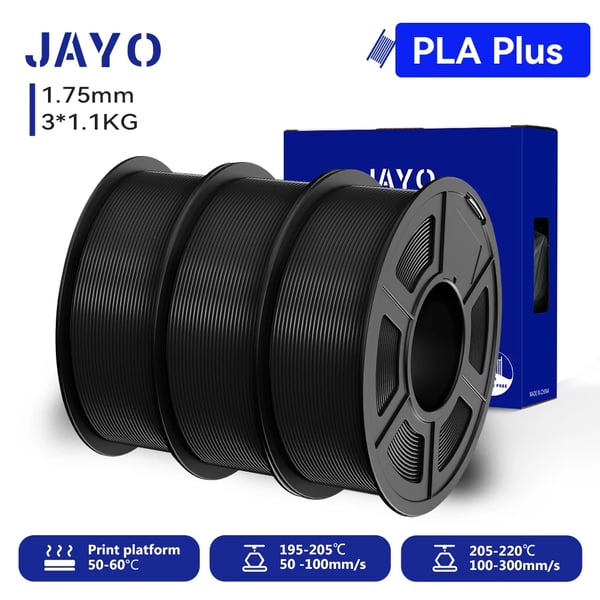 3D-printer filament, glat print, højere sejhed,PLA PLUS 3BK