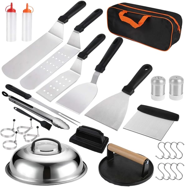 BBQ-verktygset, 29-delars professionell kit, ergonomisk design,29st/set