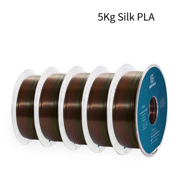3D Filament, Högblanka Yta, Miljövänligt Material, Sidenbronsregnbåge