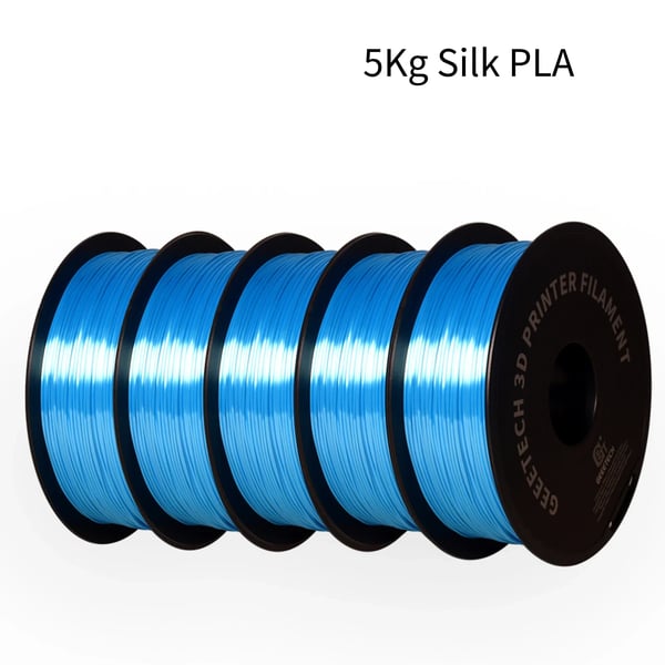 3D Filament, Høj Styrke, Miljøvenligt Materiale,Silke Himmelblå