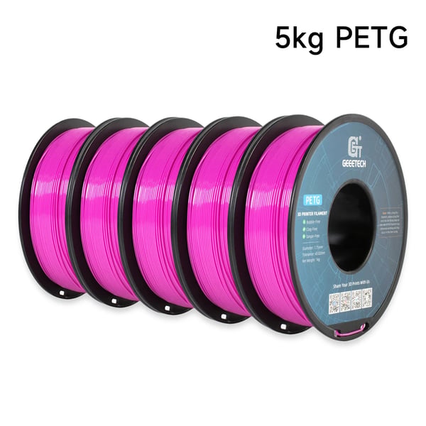 3D-tulostimen filamentti, PETG-materiaali, 1,75 mm halkaisija,Vaaleanpunainen