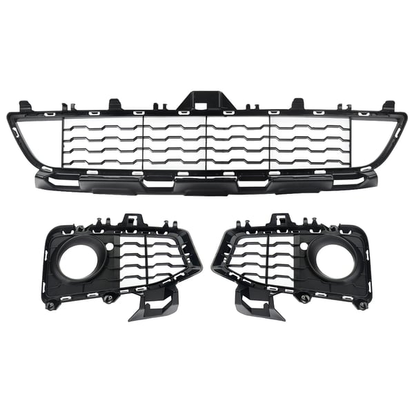 Grillmontering, Kompatibel med Lyxiga 4 Series Fordon, Racinggrillar,3st