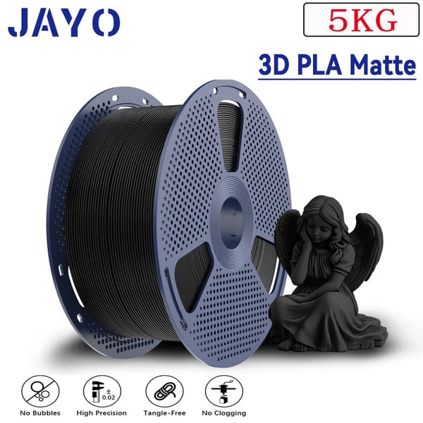 3D-tulostimen filamentti, ympäristöystävälliset materiaalit, yhteensopiva FDM-tulostimien kanssa,PLA Matte  BK 5KG