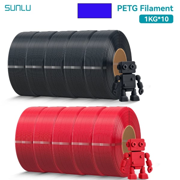 3D-tulostimen filamentti, korkean lujuuden PETG, käyttäjäystävällinen yhteensopivuus,PETG 5BK 5RD