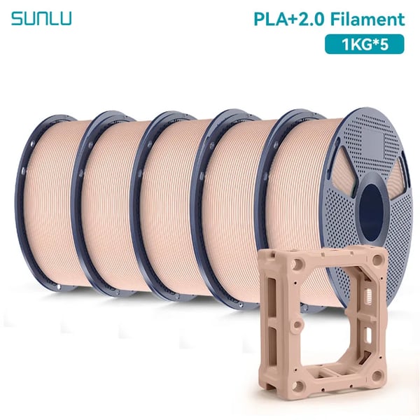 3D-skrivarfilament, PLA-material, hållbart och slitstarkt,Beige