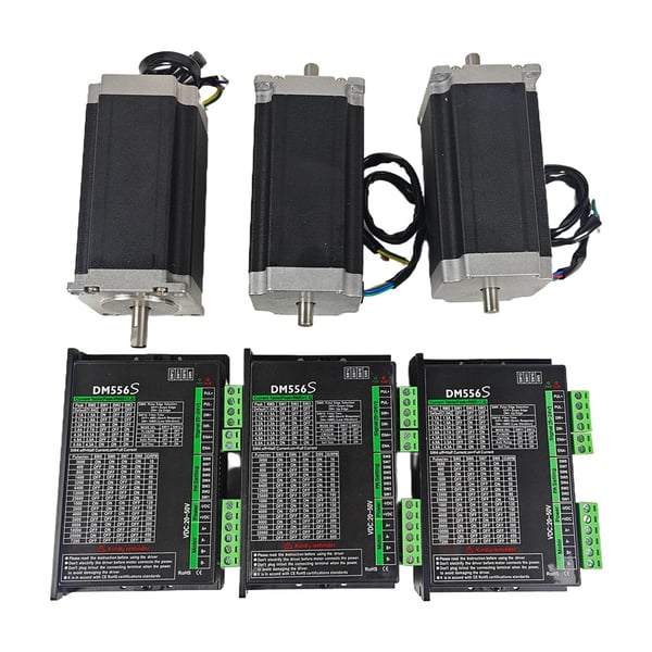 Stepper Motor, Høj Moment, Hybrid Design,3stk tilføj drivere