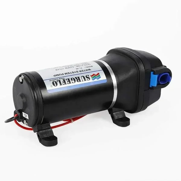 Vesipumppu, 12V DC, 40 PSI,12V, musta, EU