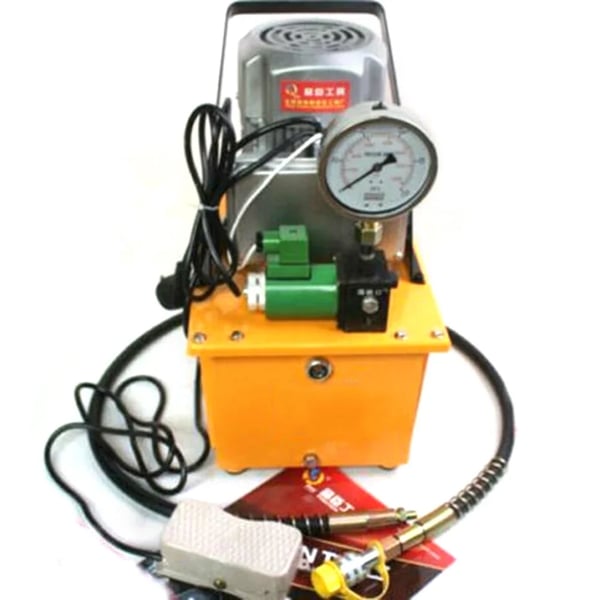 Elektrisk hydraulisk pump, 750 W motor, 70 MPa driftstryka,220V, EU