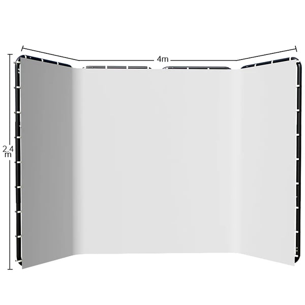 Foto Baggrundsramme, Foldbart Design, Ensfarvet,SH-BJQ-2440-A