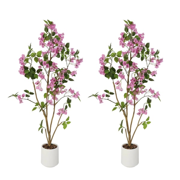 Tekokukka Bougainvillea-puu, Elävän näköinen muotoilu, Sisustuselementti,Vaaleanpunainen