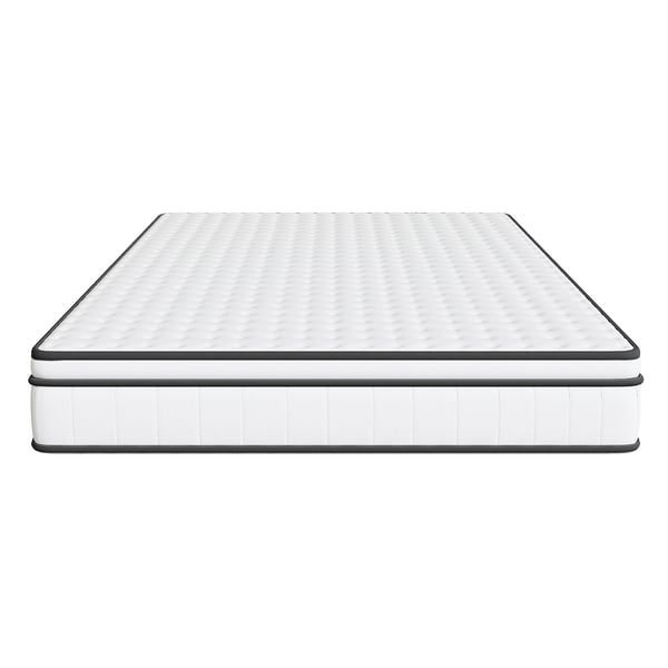 Madrass, Medium Fasthet, Andningsbar Design,VIT-b, Enfärgad-b, 160*200*25CM