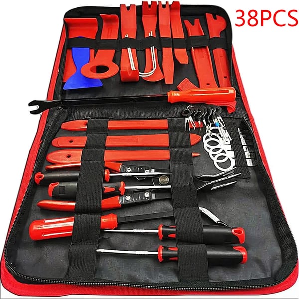 Reunojen Poistotyökalusarja, 258 Osaa, Kestävä Nailonkuitu,38PCS