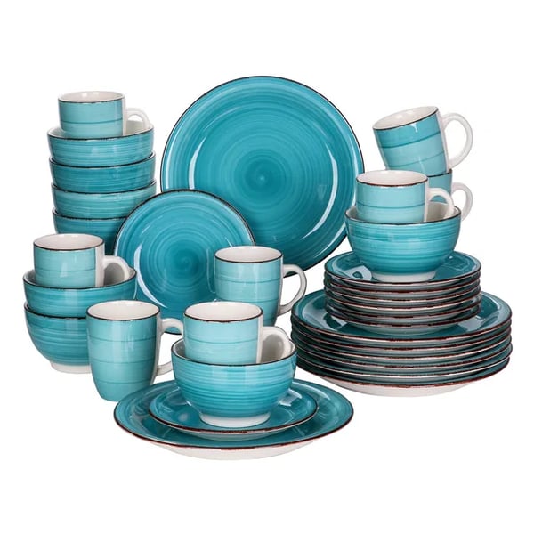 Posliiniastiasto, Vintage-tyyli, Useita osavaihtoehtoja, , 32pcs