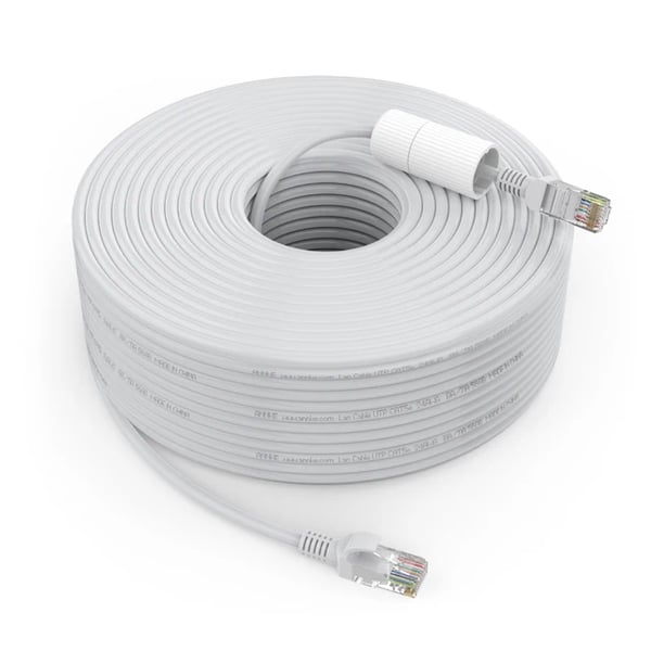 Ethernet-verkkokaapeli, 30 metrin pituus, RJ45-liitin, , 1Pcs Cable 30.4M