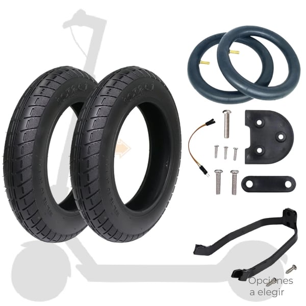 Pyöräpaketti, 10 tuuman renkaat, Asennustarvikkeet,M365/Pro1 Kit