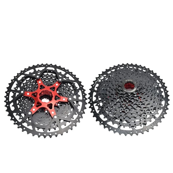 MTB Cykel Frikoppling, 11-Växlar, Lättviktsdesign,1st 11s 50t svart