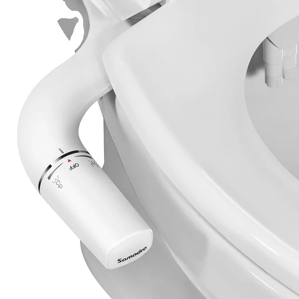 Bidet Sprayer, Dubbel Munstycke, Enkel Installation,Högerhand-Notstorlek Bidet Sprayer, Dubbel Munstycke, Enkel Installation,Högerhand-Notstorlek