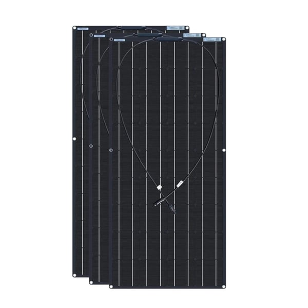 Solpanel, Fleksibelt Design, Høj Effektivitet,360W-3x18.15v120w