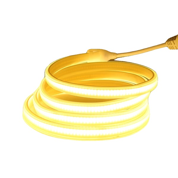 LED Strip Lys, Høj Lysstyrke, Vandtæt Design,EU Stik 220V-a, 10m, Varm Hvid 3000K-a LED Strip Lys, Høj Lysstyrke, Vandtæt Design,EU Stik 220V-a, 10m, Varm Hvid 3000K-a