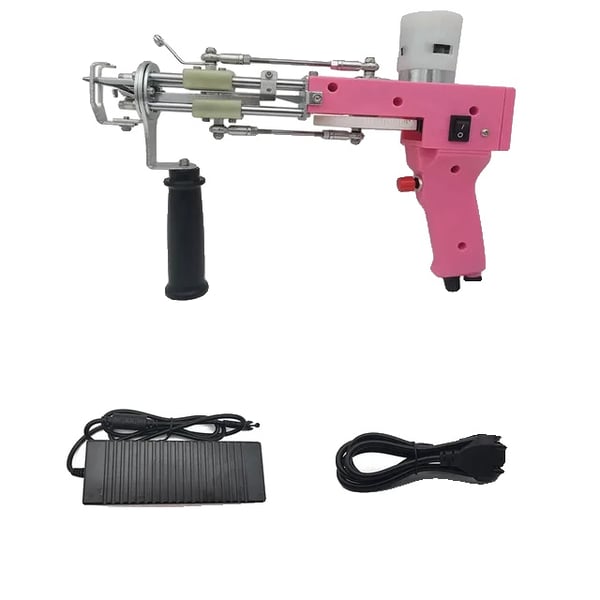 Elektrisk tuftingpistol, klipp- och slingpilefunktioner, hög effektivitet,EU PLUG