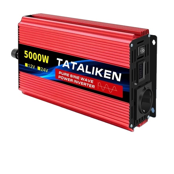 Växelriktare, DC-AC-omvandling, LED-display, europeisk-a, 12V50HZ-a, 5000W EU