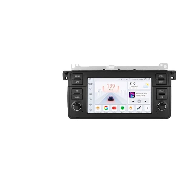 Auto Multimedia Radio, Android 12, GPS Navigointi,S4-4G 32G-8ytimiä-4G