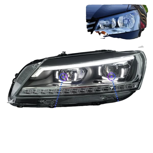 Strålkastarenhet, LED-material, Angel Eye-design, Strålkastare LED