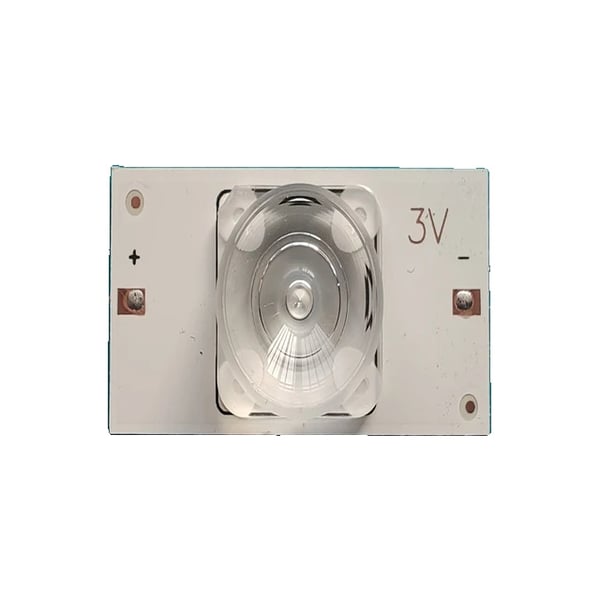 LED-taustavalo, SMD-lamppupallot, optinen linssisuodatin,Neliölinssi(3V), 100kpl
