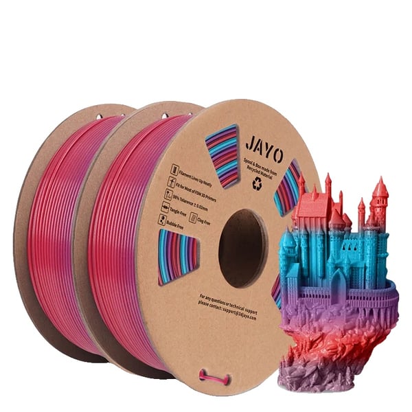 3D-printer filament, miljøvenlig, høj kompatibilitet,PLA regnbue02