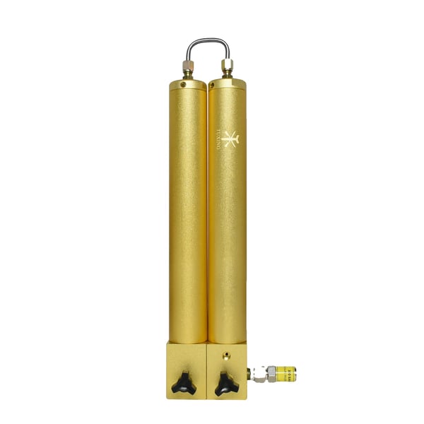 Luftfilter, To-trins Filtrering, Effektivt Rensningssystem,L408mm sikkerhedsventil