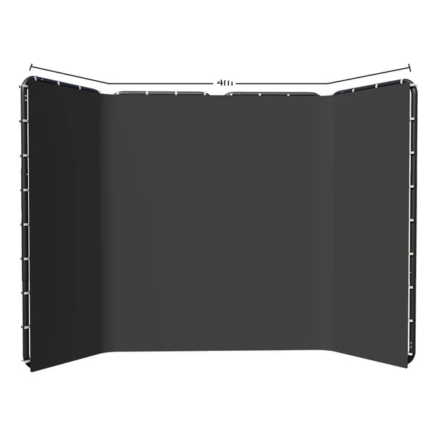 Taustakangas, Musliinimateriaali, Yksivärinen, 240x400cm Musta Taustakangas, Musliinimateriaali, Yksivärinen, 240x400cm Musta