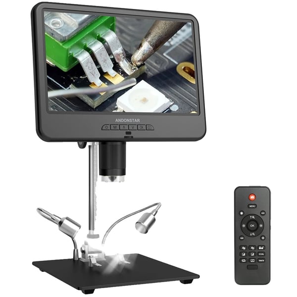 Digitaalinen mikroskooppi, säädettävä LCD, korkean resoluution kuvantaminen,260X, AD210