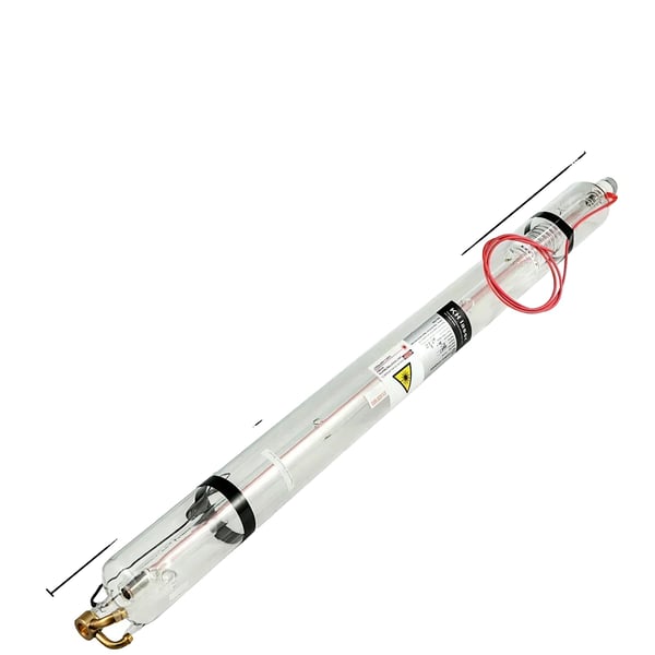 CO2-laserrör, 2,5 mm stråldiameter, borosilikatglas,80W  1230mm