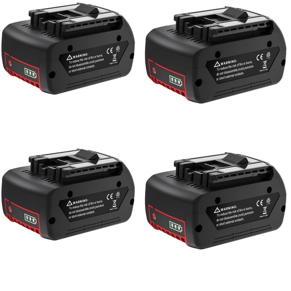 Akku, 18V Ladattava, 6000mAh Kapasiteetti,4 kpl